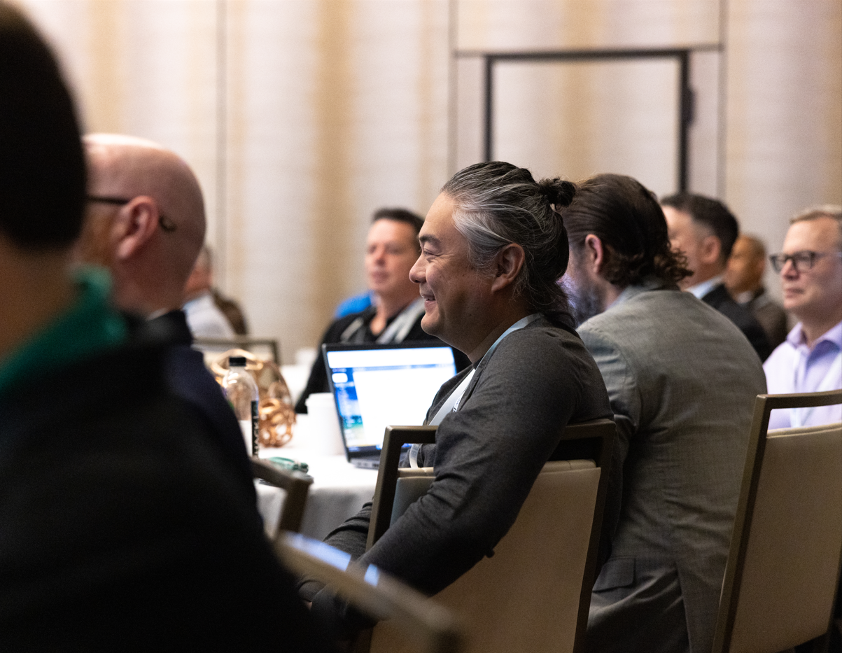 Attendees arriving at VentureTech